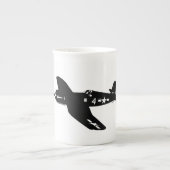 Corsair-Mok Porselein Kop (Voorkant)