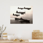 Corsairs die thuiskomen poster (Keuken)