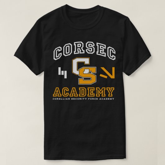 CorSec Academy T-shirt (Design voorkant)