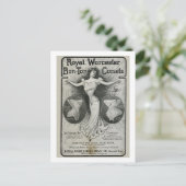  corset ad briefkaart (Staand voorkant)