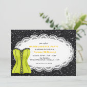 Corset Bachelorette Party Kaart (Staand voorkant)