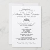 Corset Bachelorette Party Uitnodiging (Achterkant)