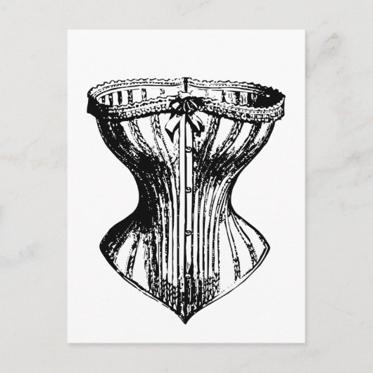 CORSET  BRIEFKAARTEN (Voorkant)