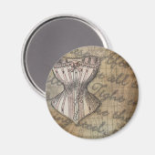 Corset Collage Magneet (Voorkant / Achterkant)