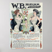  corset en afdrukken poster (Voorkant)