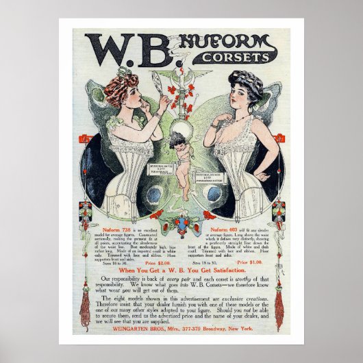  corset en druk 3 Poster af (Voorkant)