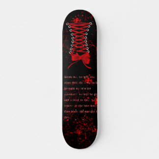 Corset-Gothic / Punk skateboard