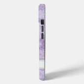 Corset lacing op Paarse met naam Case-Mate iPhone Case (Achterkant / Links)