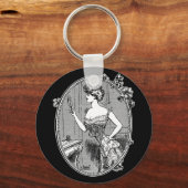  Corset Lady Sleutelhanger (Voorkant)