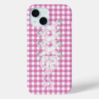 Corset lint lacing op Gingham