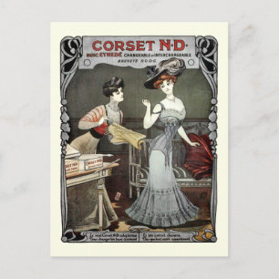 Corset N.D. - Ansichtkaart Briefkaart