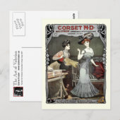 Corset N.D. - Briefkaart (Voorkant / Achterkant)