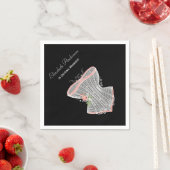  Corset Personal Lingerie Vrijgezellenfeest Servetten (Insitu)