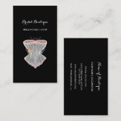  Corset Persoonlijke Lingerie Bruids Boutique Visitekaartje (Voorkant / Achterkant)