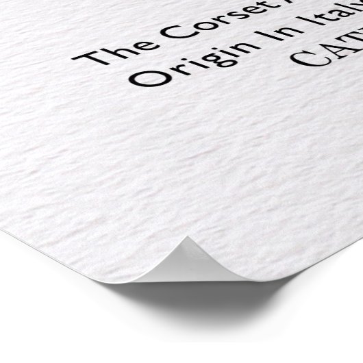  corset poster (Hoek)