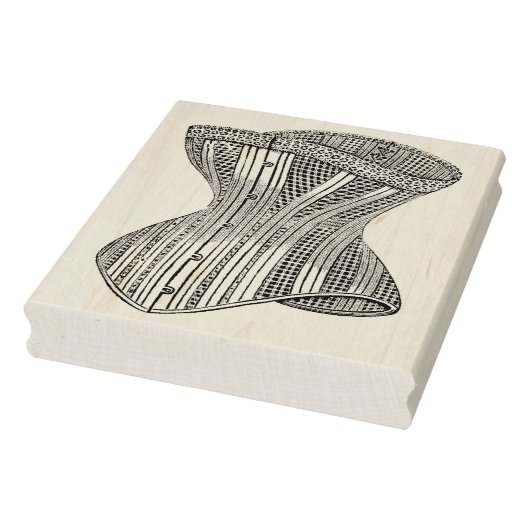  Corset Rubber Art Stamp Rubberstempel (Stempel)