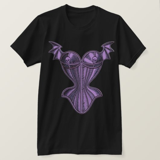 corset t-shirt (Design voorkant)