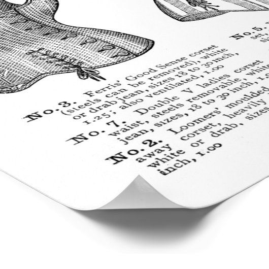 corsetcatalogus poster (Hoek)