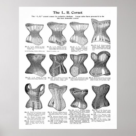 corsetcatalogus poster (Voorkant)