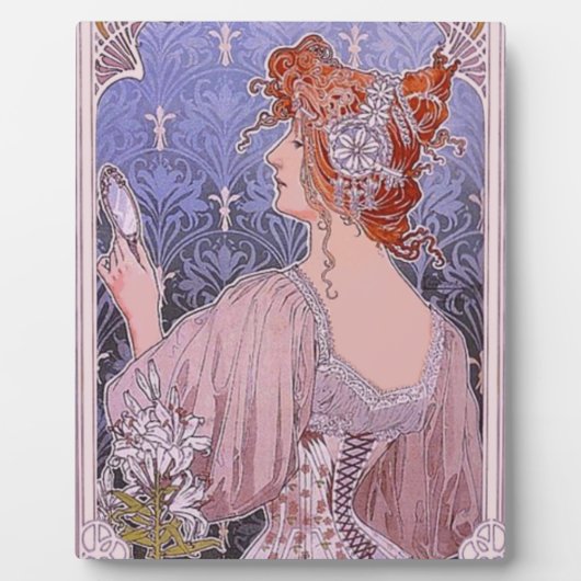 Corseted Woman Plaque Fotoplaat (Voorkant)