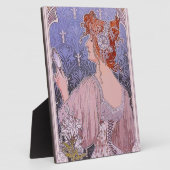 Corseted Woman Plaque Fotoplaat (Zijkant)