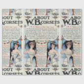 corsetpapier en verpakkingspapier cadeaupapier (Vlak)