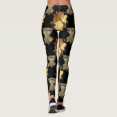 Corsets en bloemen leggings (Achterkant)