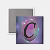 Corsevia C Initialen magneet (Voorkant / Achterkant)