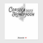 Corsica 2022 Honeymoon Sticker (Vel)