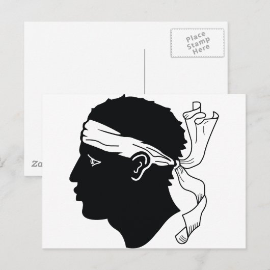 Corsica Briefkaart (Voorkant / Achterkant)