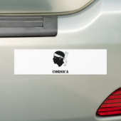 Corsica Bumpersticker (Op auto)