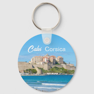Corsica Calvi Citadel Foto Sleutelhanger