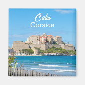 Corsica Calvi Citadel Magneet (Voorkant)