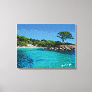Corsica Canvas Afdruk