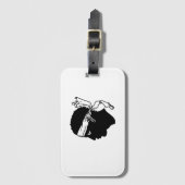 Corsica Flag Bagagelabel (Voorkant (verticaal))