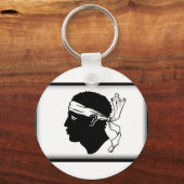 Corsica Flag Sleutelhanger (Voorkant)