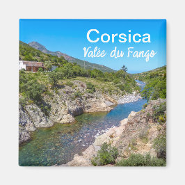 Corsica France Vallée du Fango Souvenir Magneet