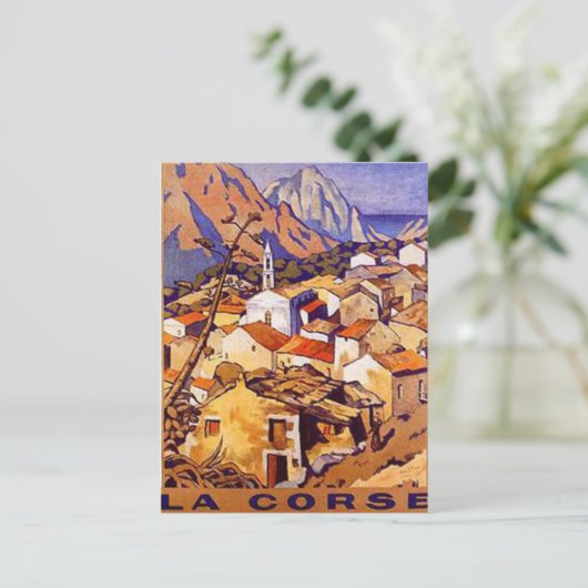 Corsica, Frankrijk - Briefkaart (Staand voorkant)