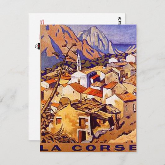 Corsica, Frankrijk - Briefkaart (Voorkant / Achterkant)