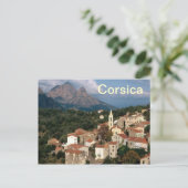 Corsica Frankrijk briefkaart (Staand voorkant)