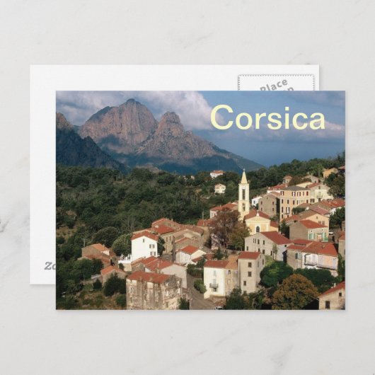 Corsica Frankrijk briefkaart (Voorkant / Achterkant)