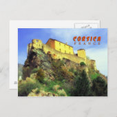 Corsica, Frankrijk Briefkaart (Voorkant / Achterkant)