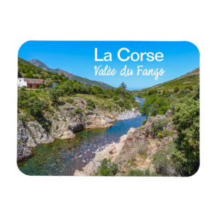 Corsica Frankrijk Fango Valley Souvenir Magneet