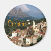 Corsica Frankrijk magneet (Voorkant)