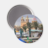 Corsica Frankrijk magneet (Voorkant / Achterkant)