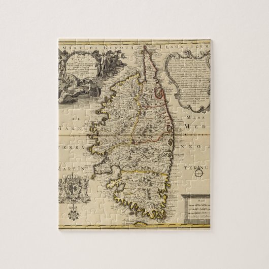 Corsica Legpuzzel (Verticaal)