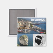 Corsica Magneet (Voorkant / Achterkant)