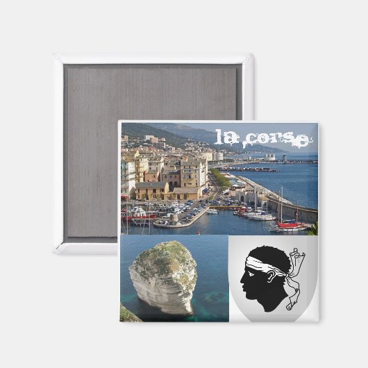 Corsica Magneet (Voorkant / Achterkant)