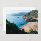 Corsica, Mediterraan eiland, Briefkaart (Voorkant / Achterkant)