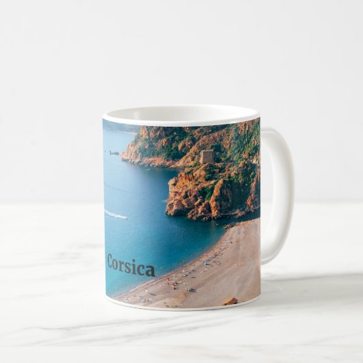 Corsica, Middellandse Zee eiland, Koffiemok (Voorkant rechts)